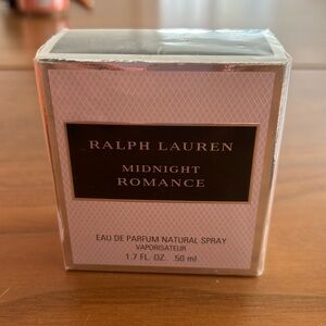 Brand new bottle of Ralph Lauren Midnight Romance Perfume 50ml
